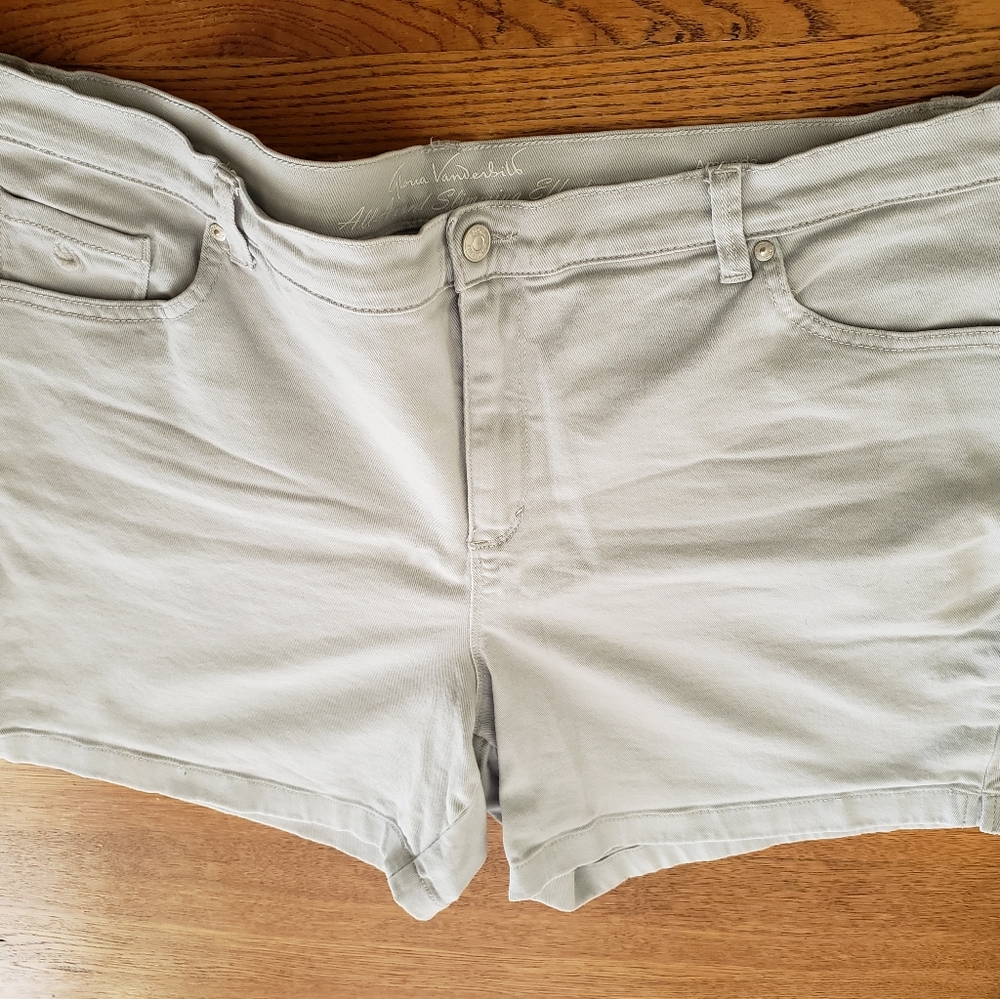 Gloria Vanderbilt Gray Shorts